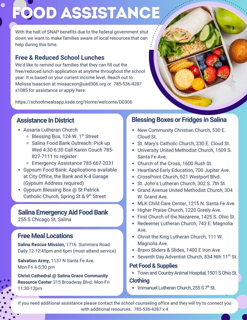 Food Assistance Resources
