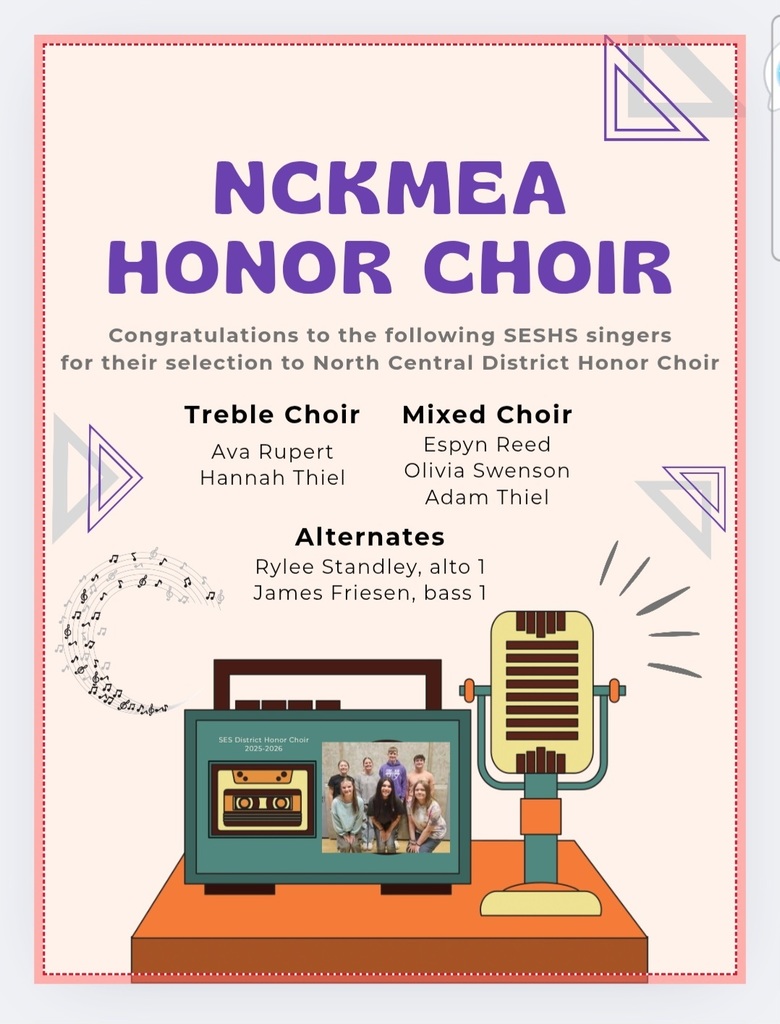 SES Honor Choir members