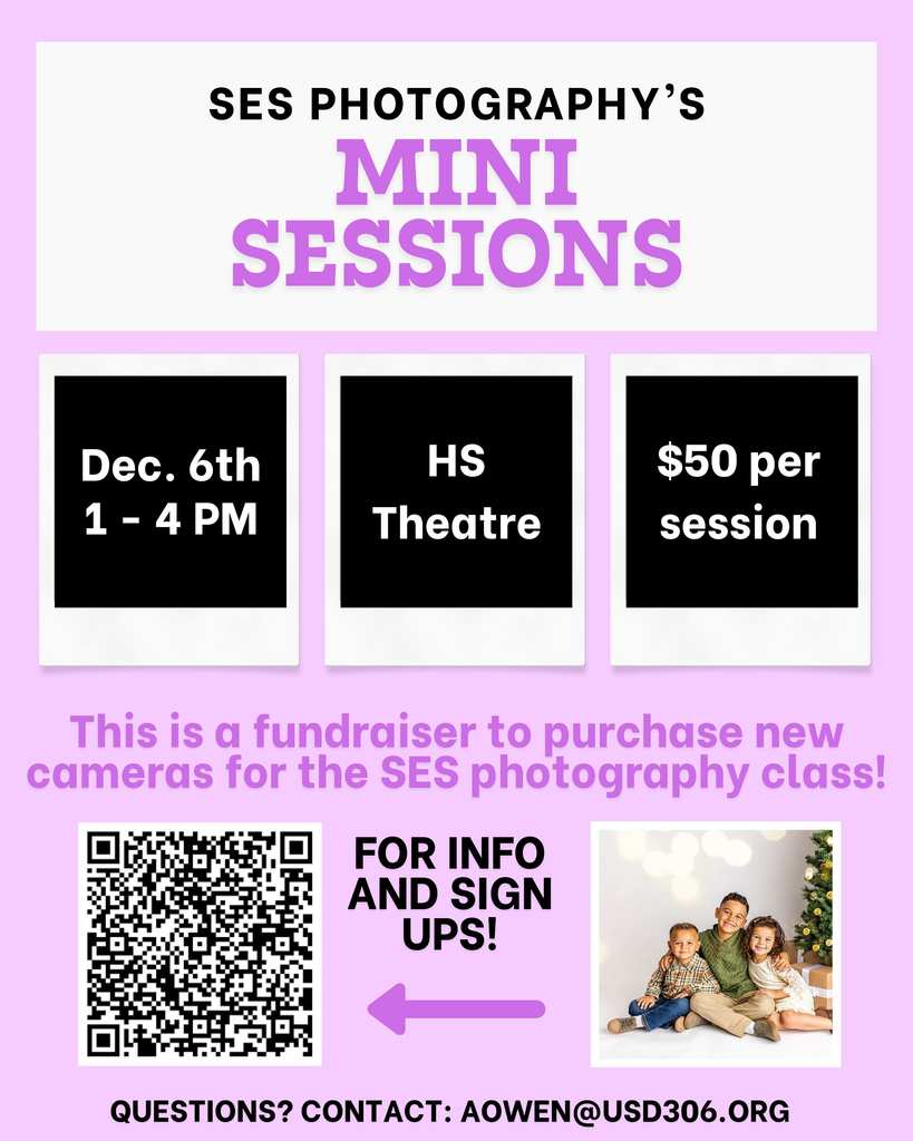 Mini Photography Sign up