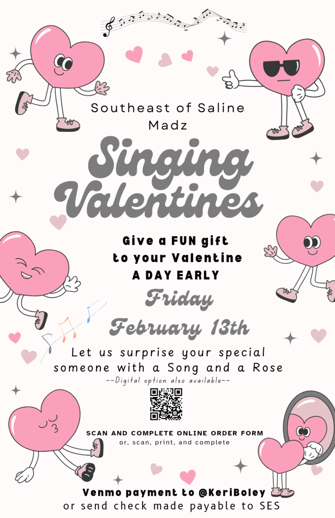 Singing Valentine flyer