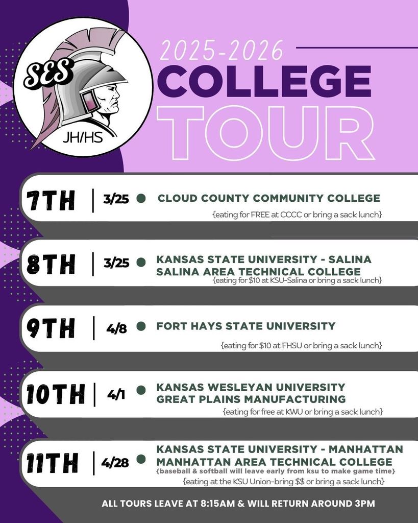 college tour poster
