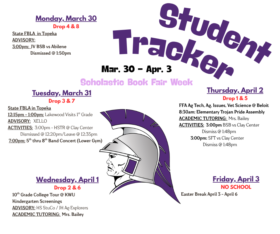 Weekly Student Tracker