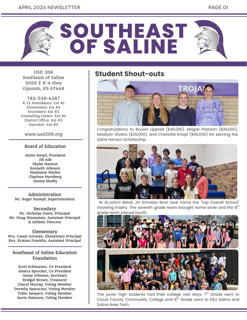 April 2026 Newsletter