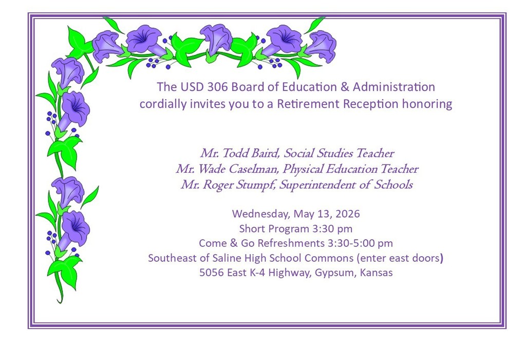 Southeast of Saline Retirement reception