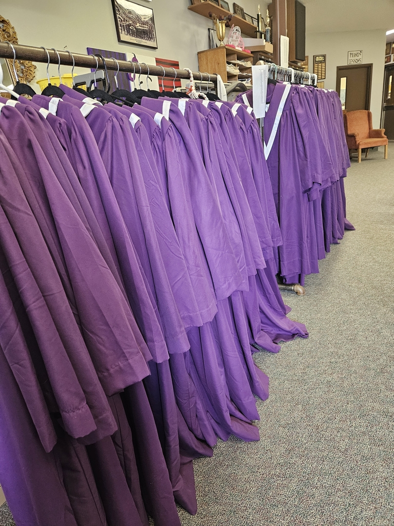 Robes are ready!