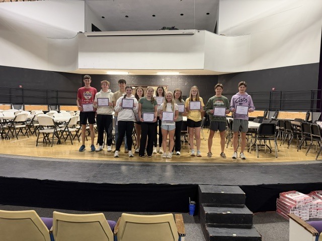 Sophomore Top 10%  students