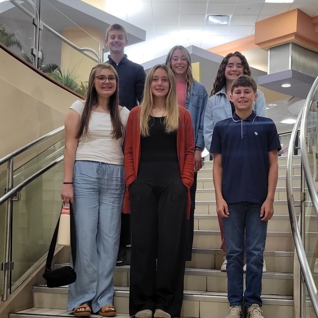 Our students all dressed up!