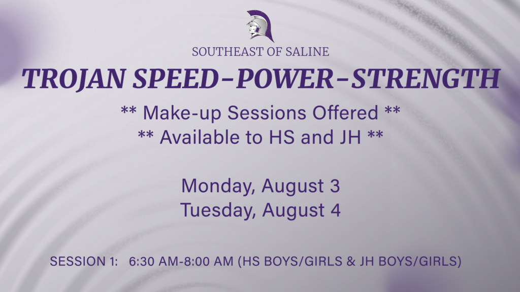 Summer SPS - Make Up Sessions