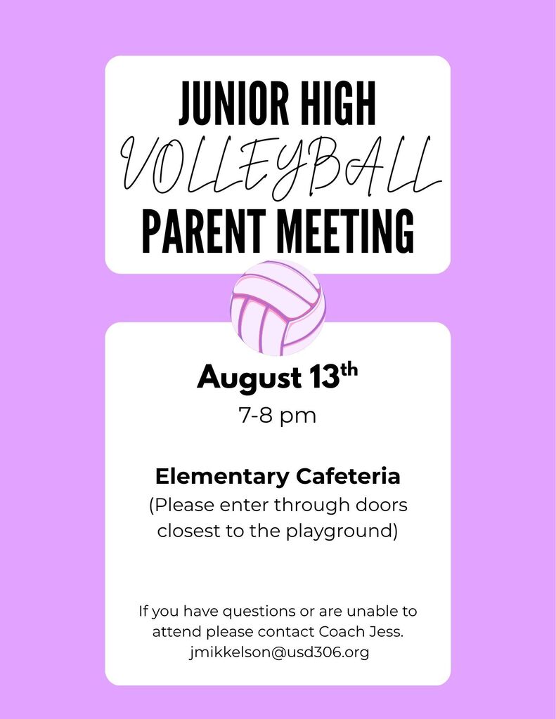 Parent Meeting Flyer