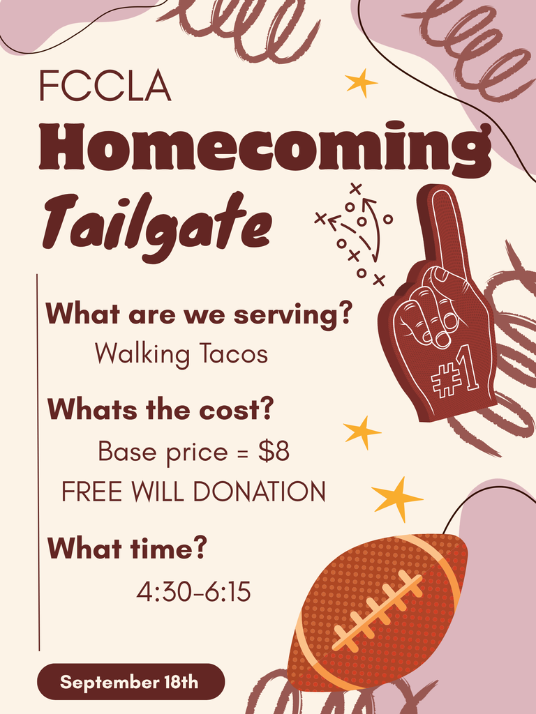 FCCLA Homecoming Tailgate