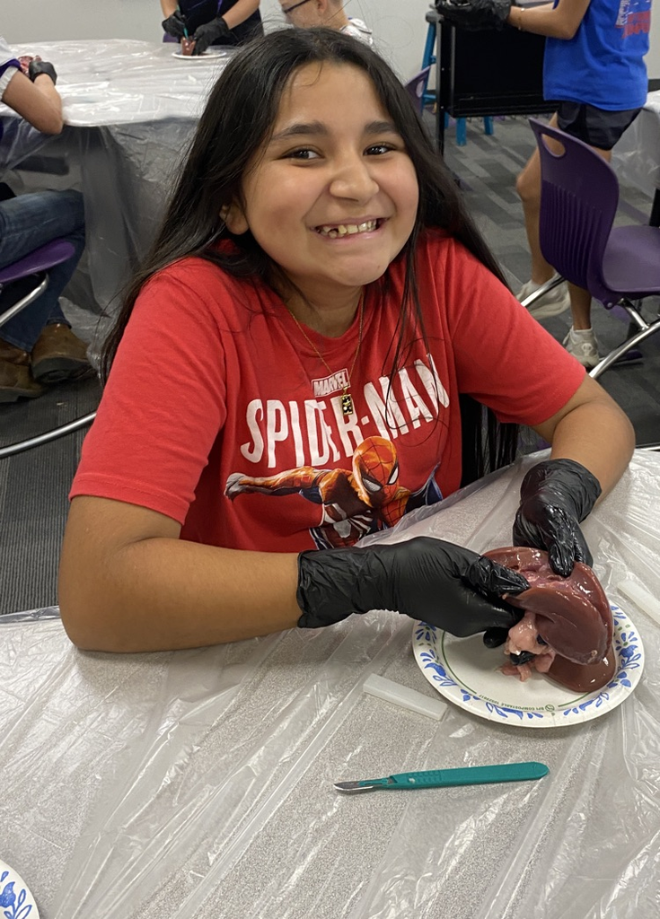 Students dissect kidneys in Science class!