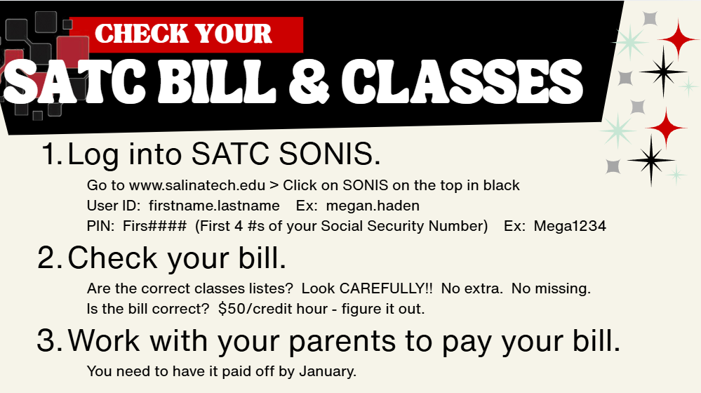 SATC Bill & Classes