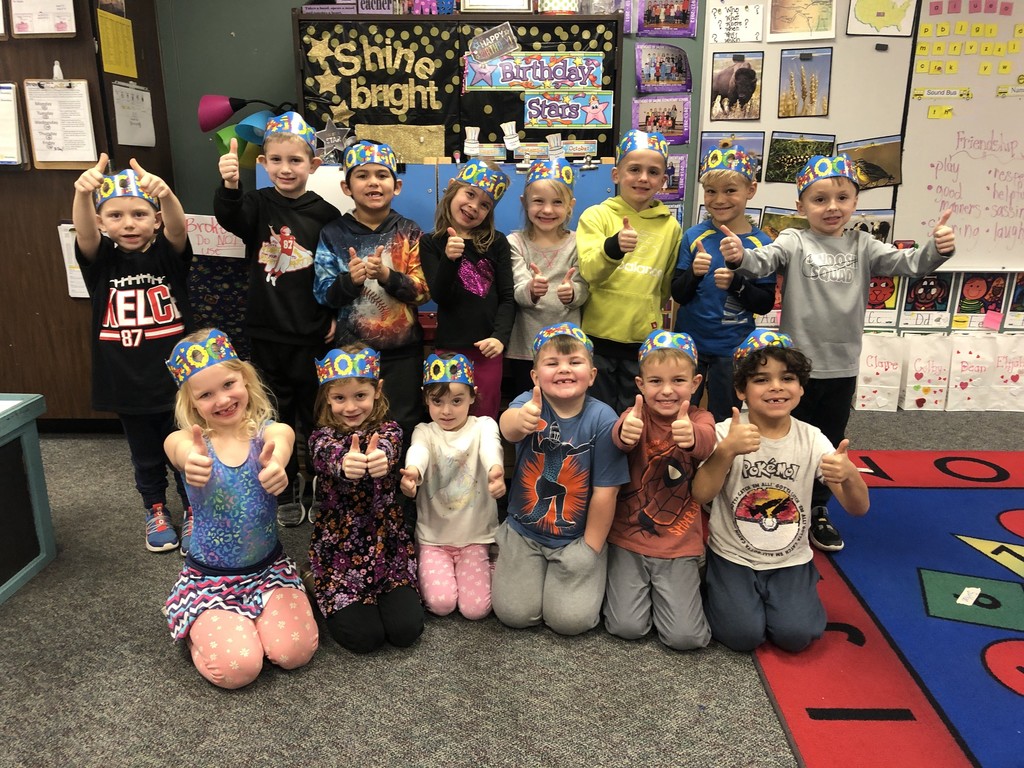 Mrs. McBride’s kindergarten class is 100 days smarter! We celebrated with 100 snacks, writing 100 words, and we counted to 100 a lot of different ways. Happy 100 days of school! 