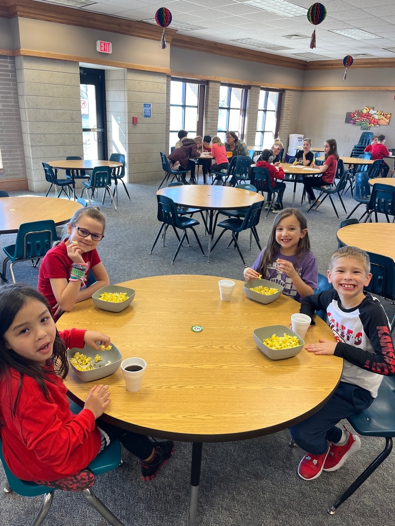 2nd grade enjoyed a Super Bowl Party this afternoon with math games, football toss, snacks and more!
