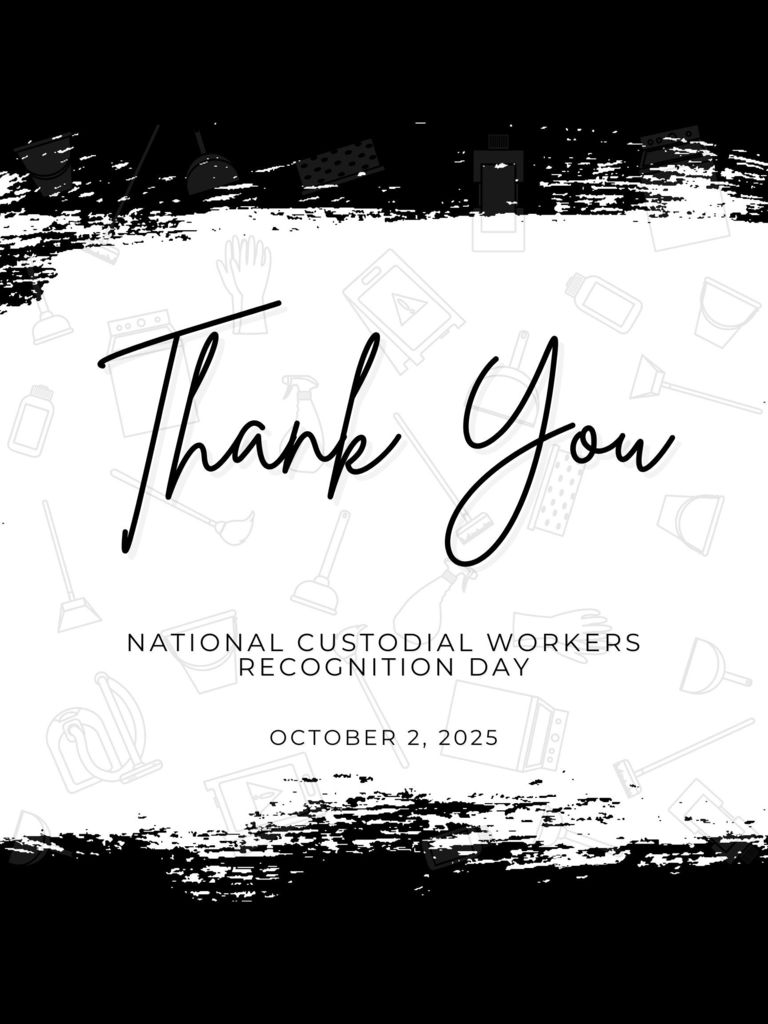 Thank you, custodial workers!