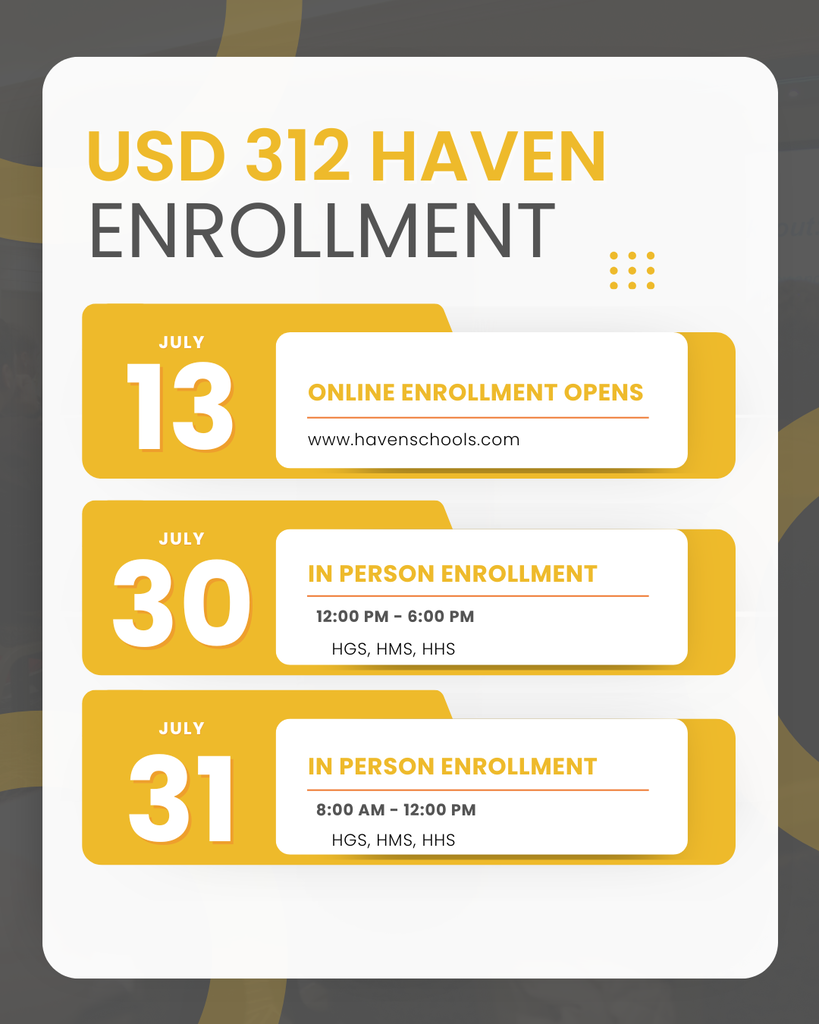 Enrollment dates