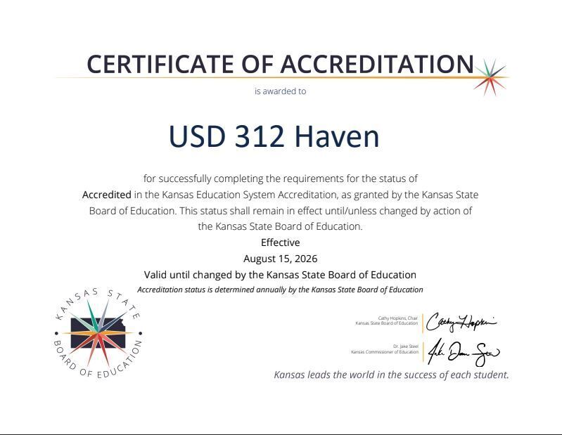 accreditation