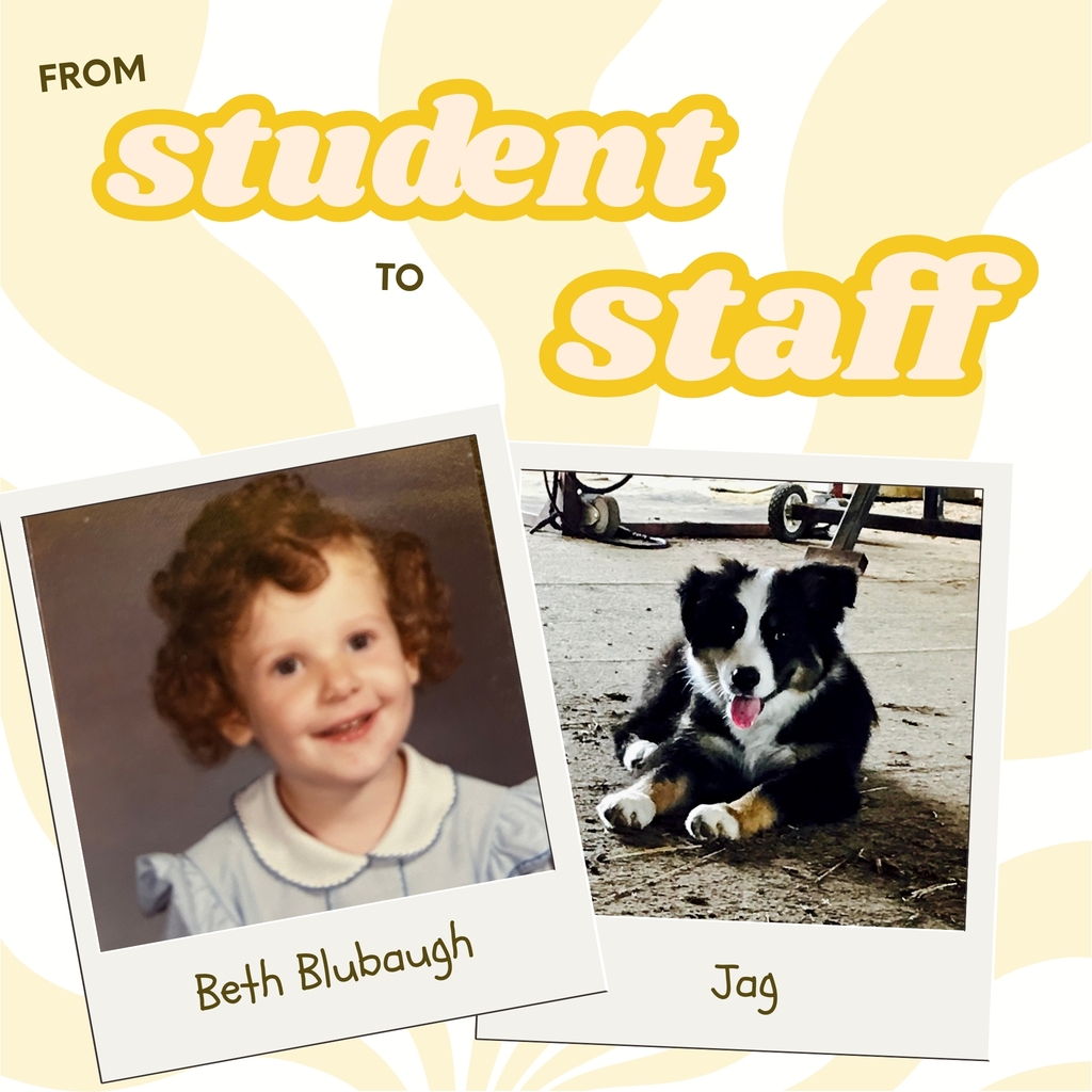 from student to staff - Beth Blubaugh and Jag