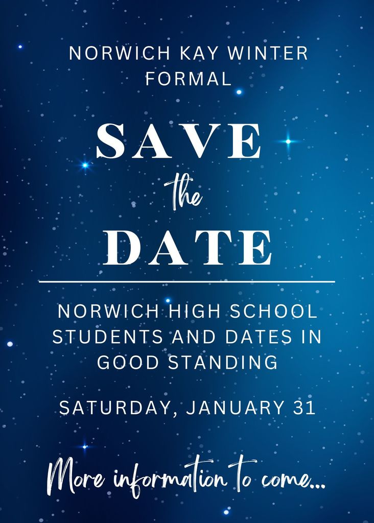 Winter Formal Announcement