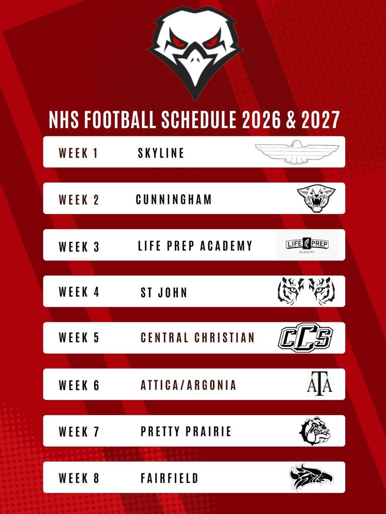 Red Modern Football Match Schedule Instagram Post