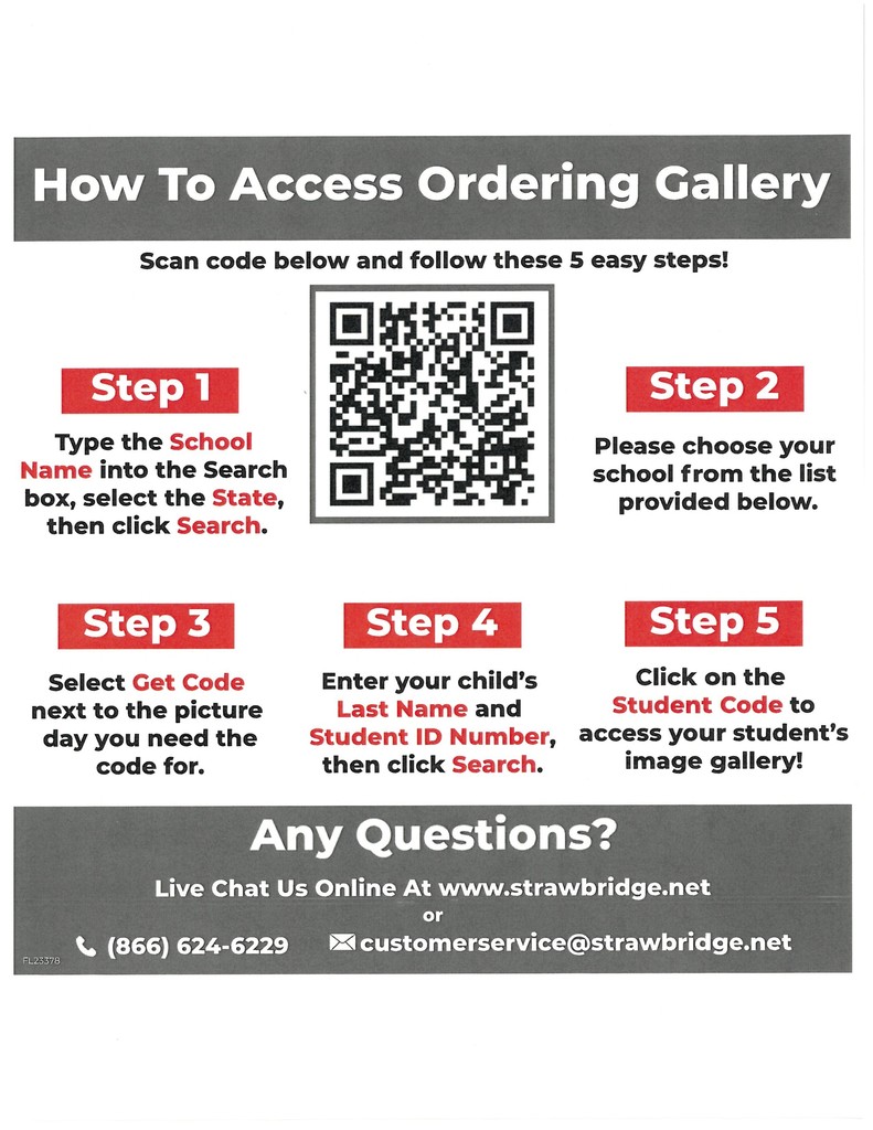 Strawbridge Picture Order Information
