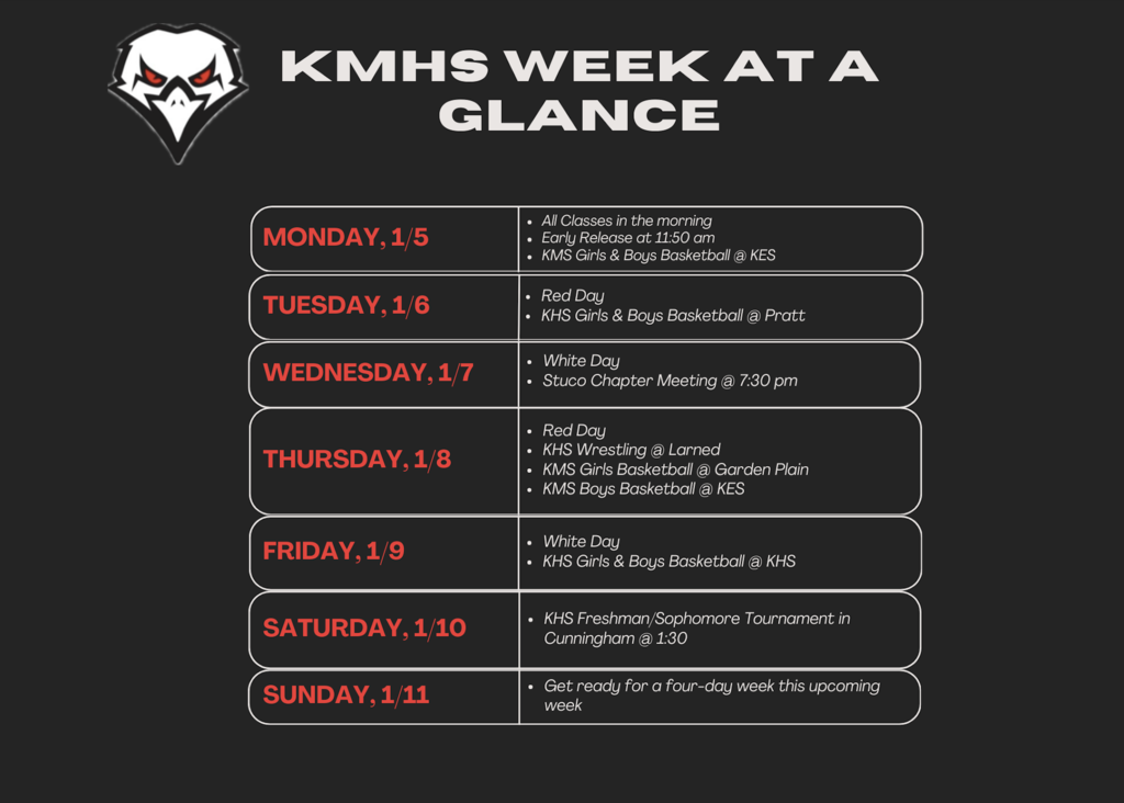 Week at a Glance
