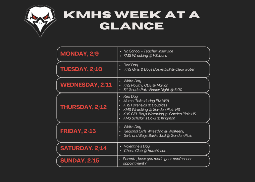 Week at a Glance