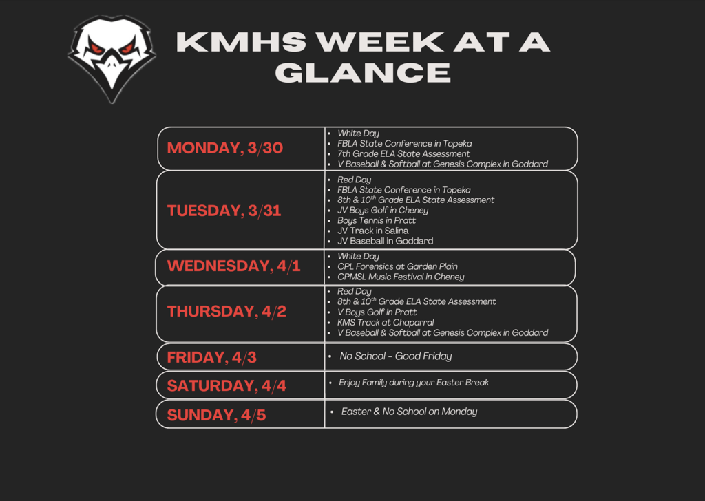 Week at a Glance