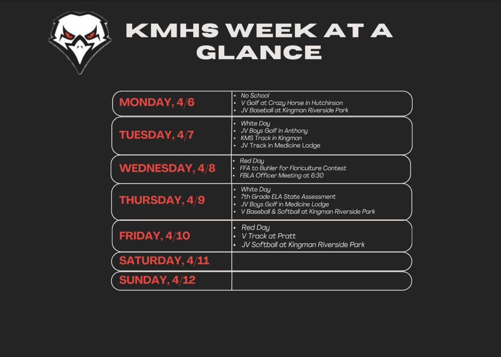 Week at a Glance