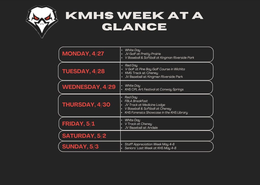 Week at a Glance