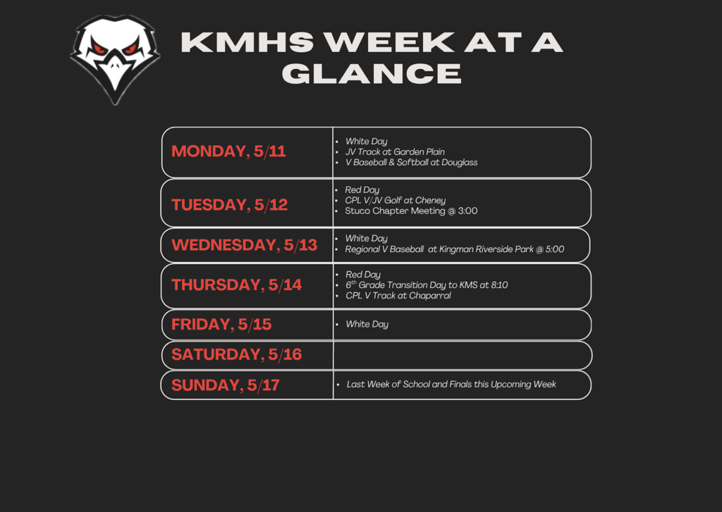 Week at a Glance