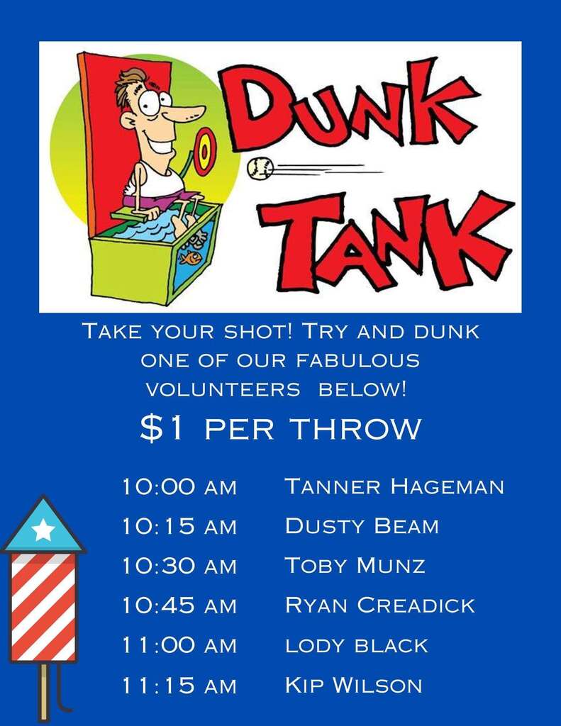 dunk tank