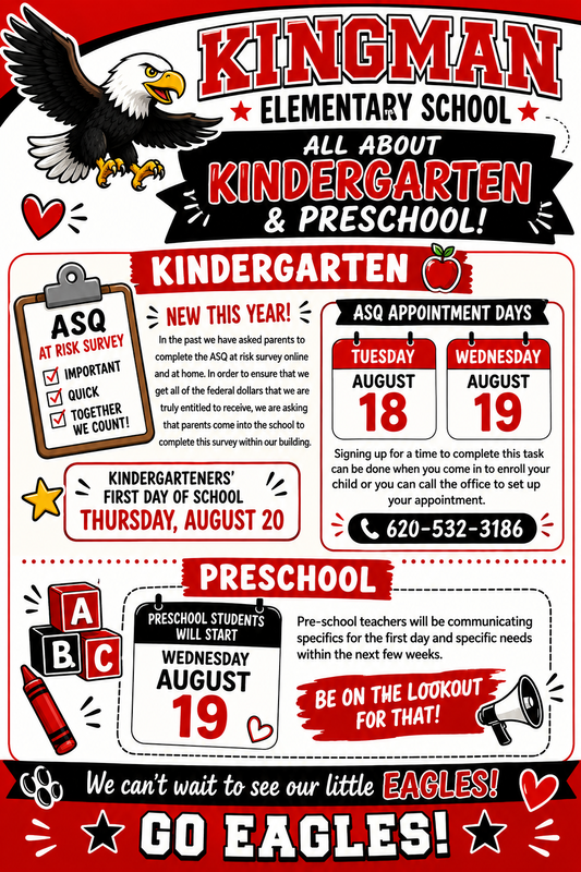 Kindergarten & Preschool Information