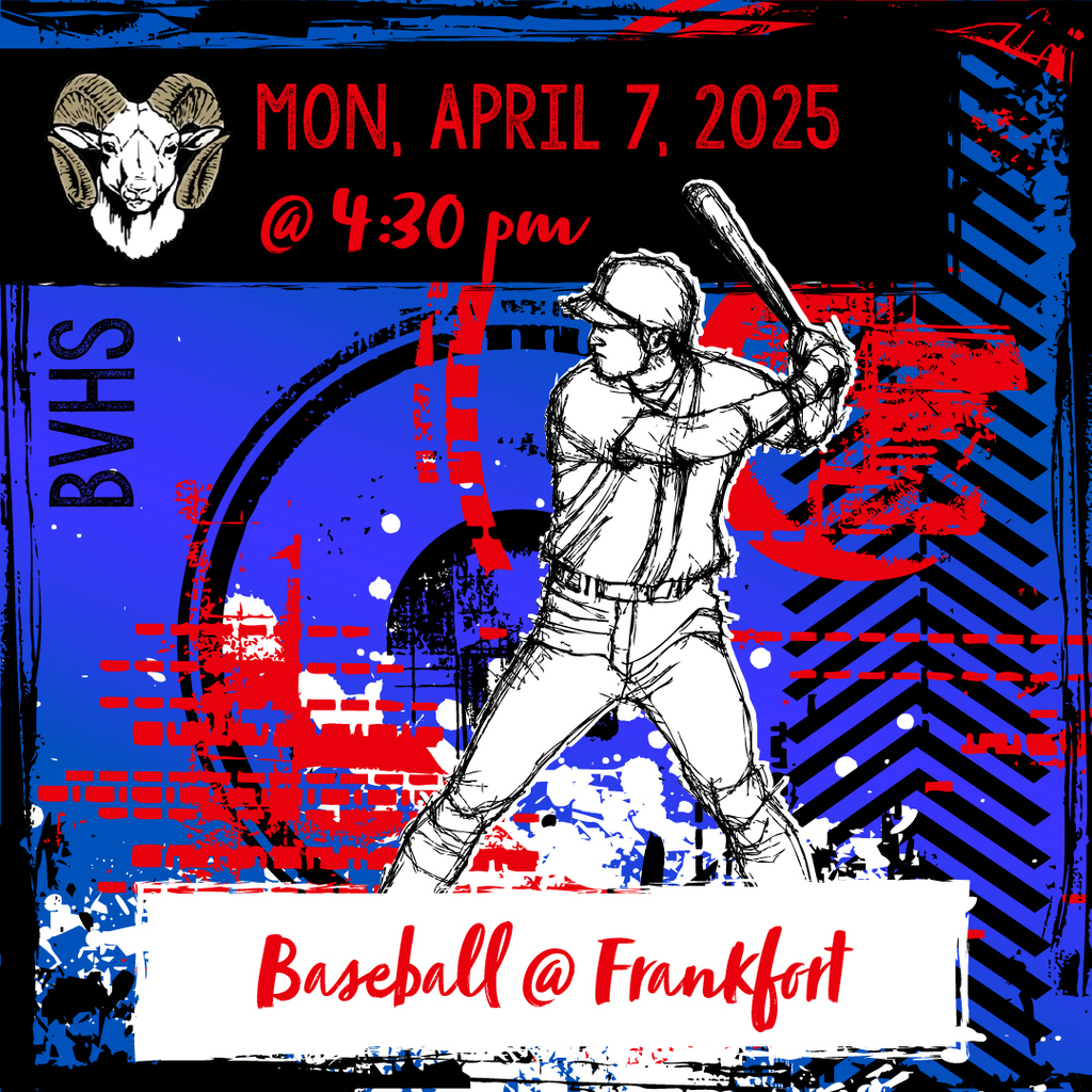High school baseball in Frankfort, 4-7-25 at 4:30pm