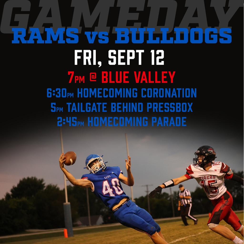 High school football. 7pm, Sept 12