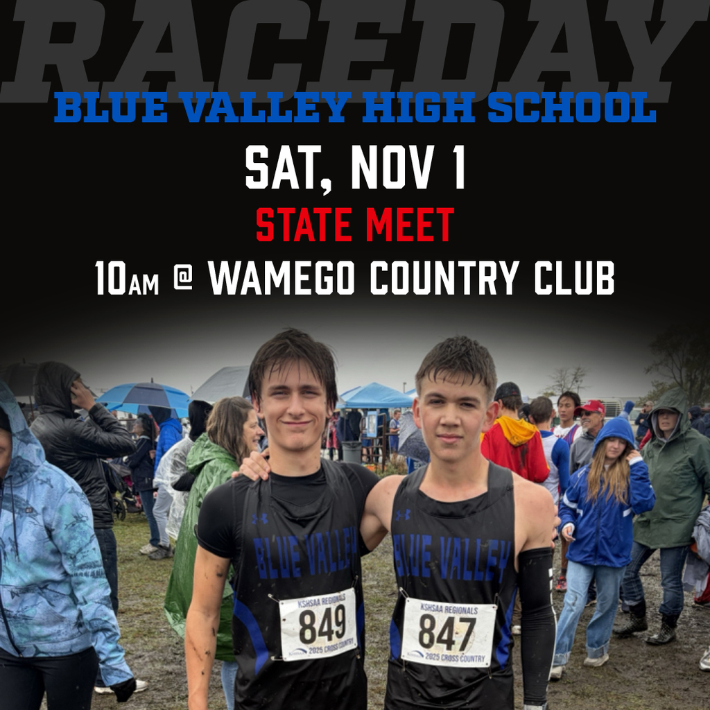 Photo of Parker Montgomery and Titus Cobb with information for State Cross Country.
