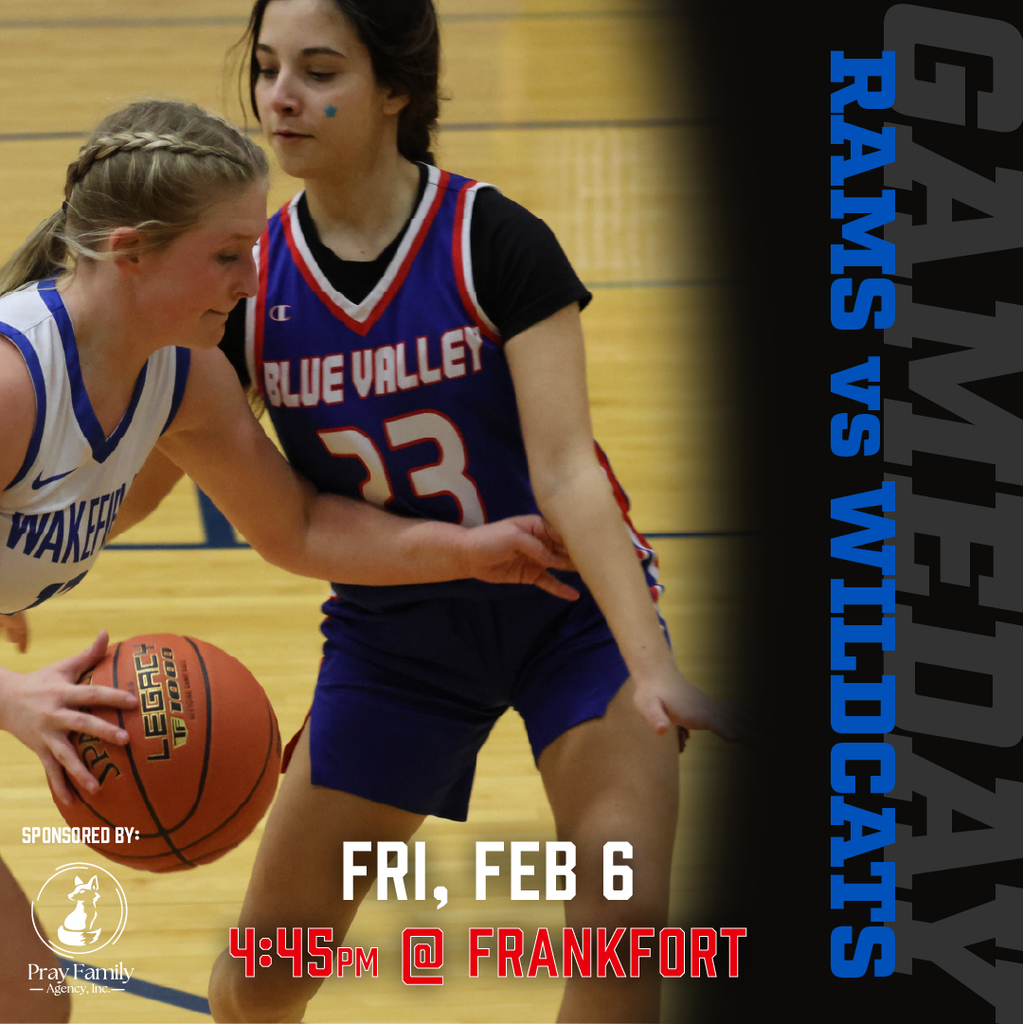 Basketball graphic: Friday, February 6, 4:45pm at Frankfort