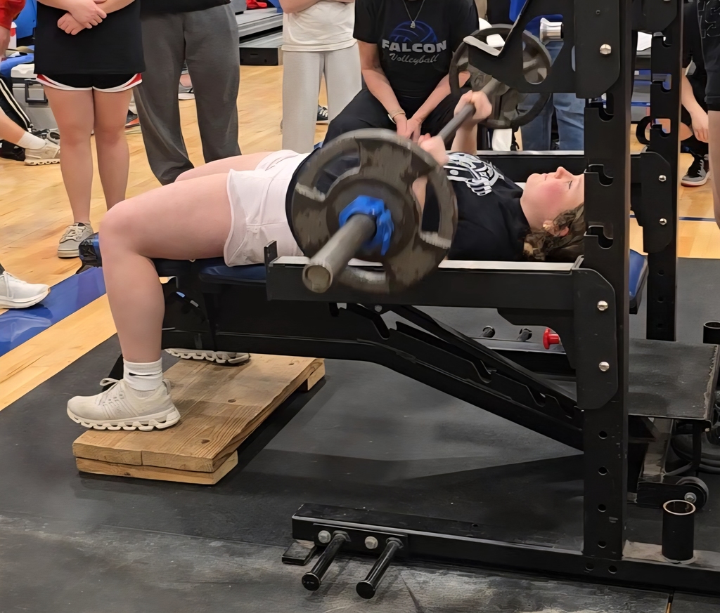 Brynlee Webster on Bench.