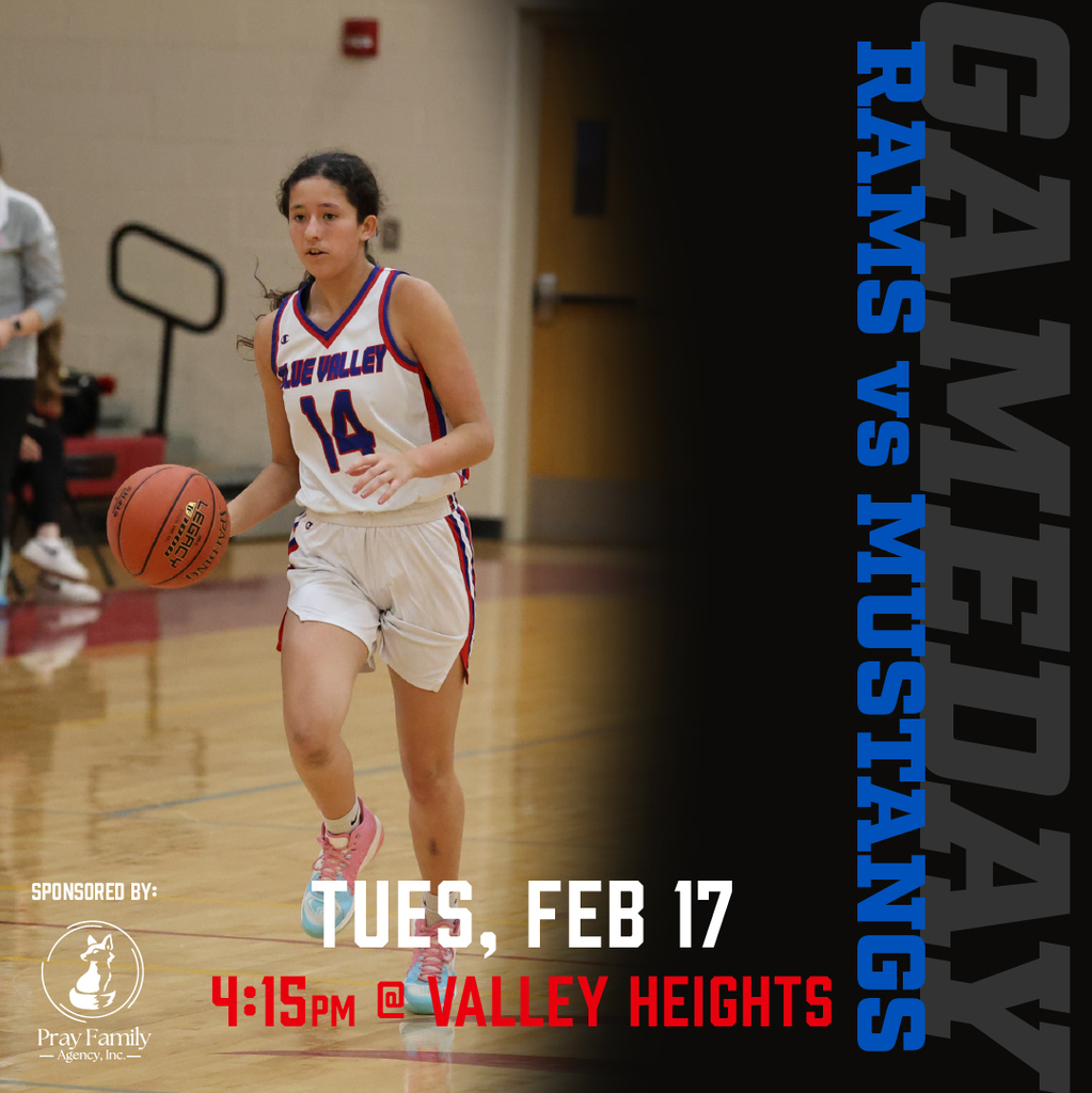 Basketball graphic: Tuesday, February 17, 4:15pm at Valley Heights