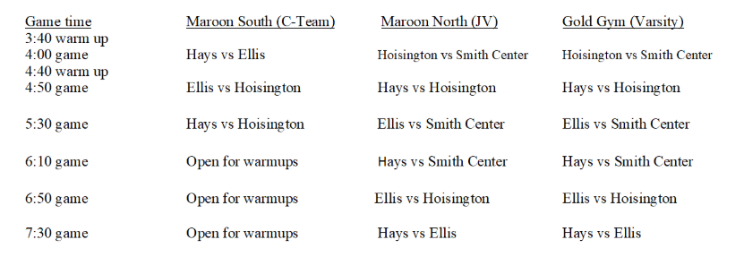 schedule
