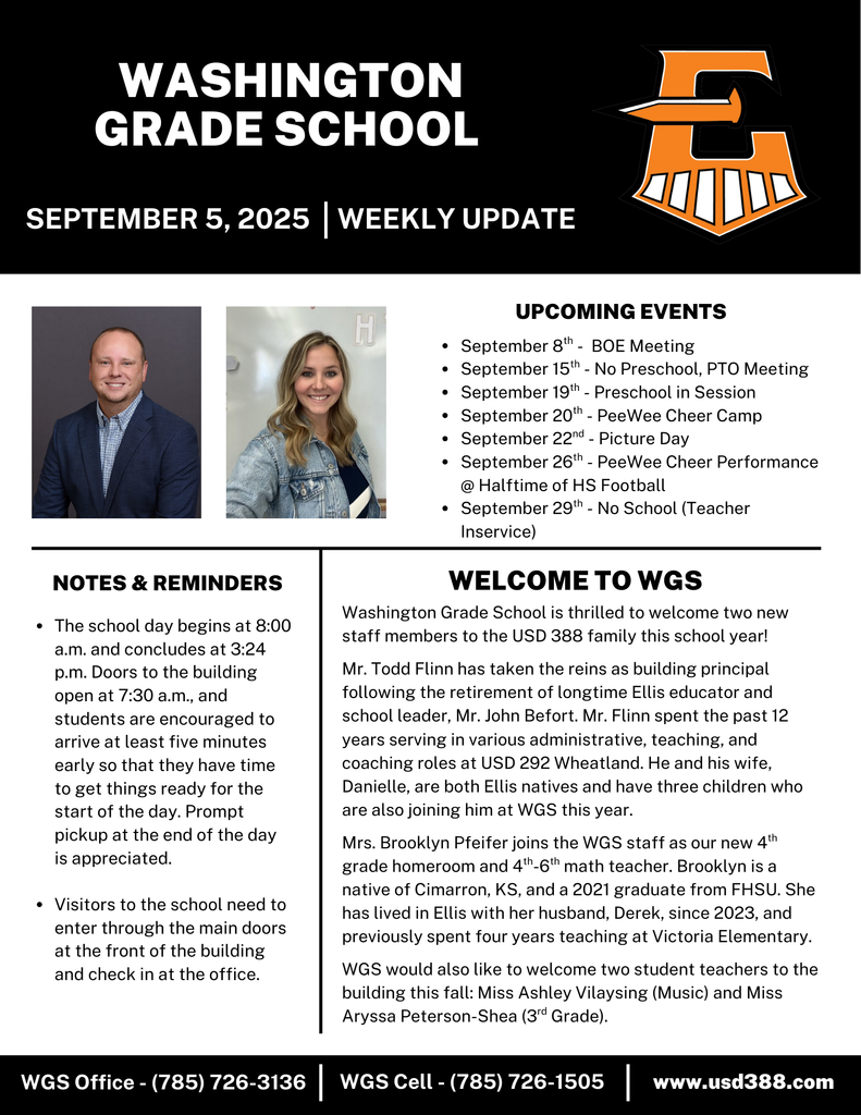 WGS Weekly Update
