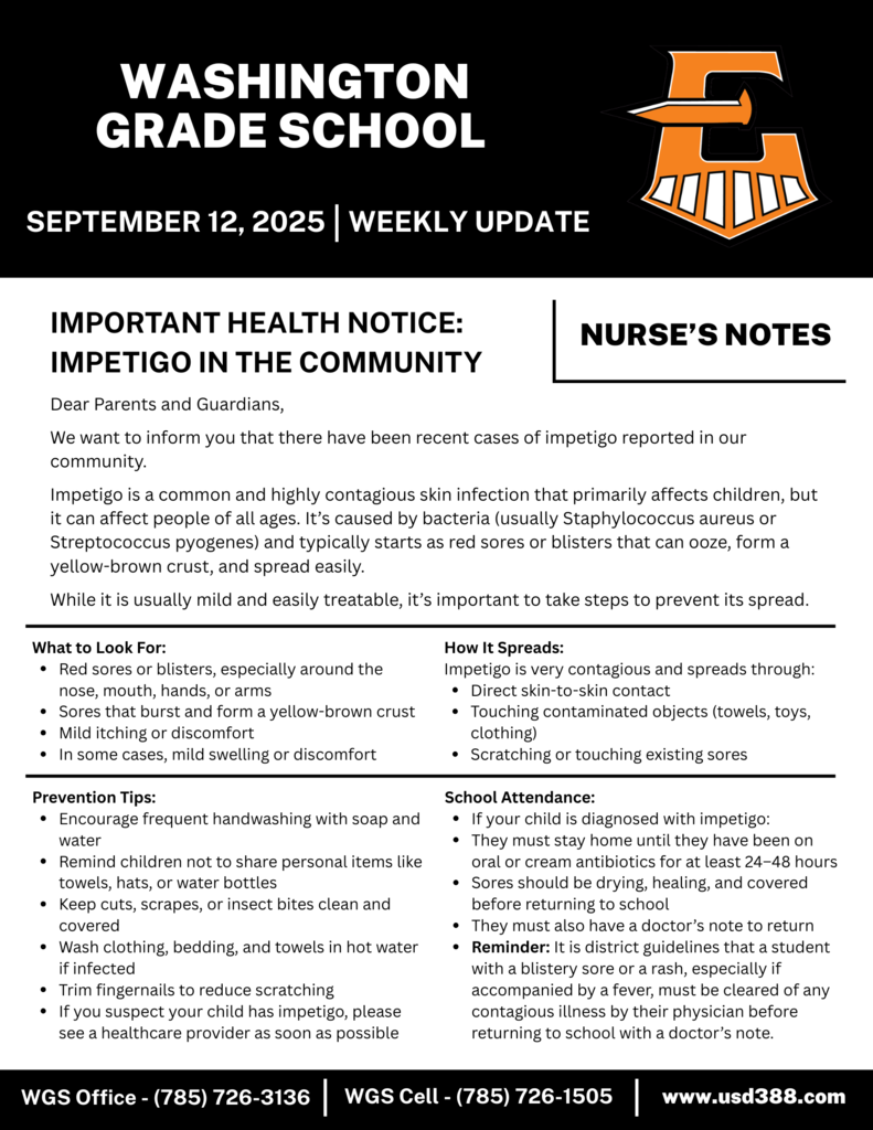 WGS Weekly Update