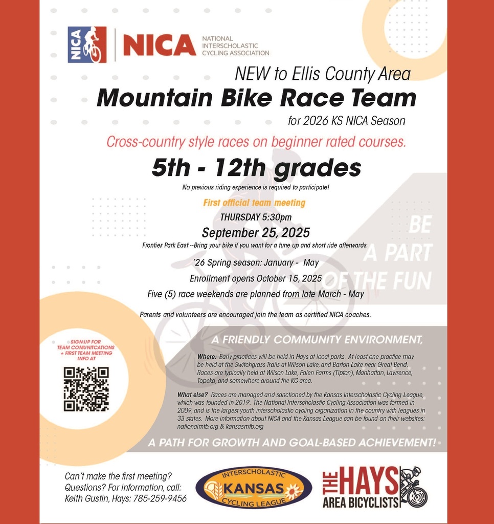 Mountain Bike Race Team Info