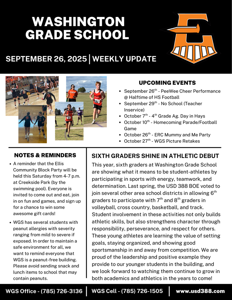 WGS Weekly Update