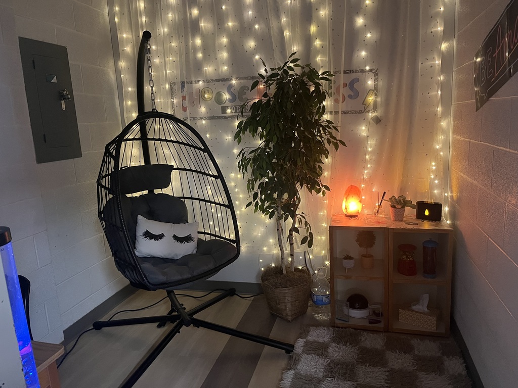 The new "spa " relaxation room at WGS