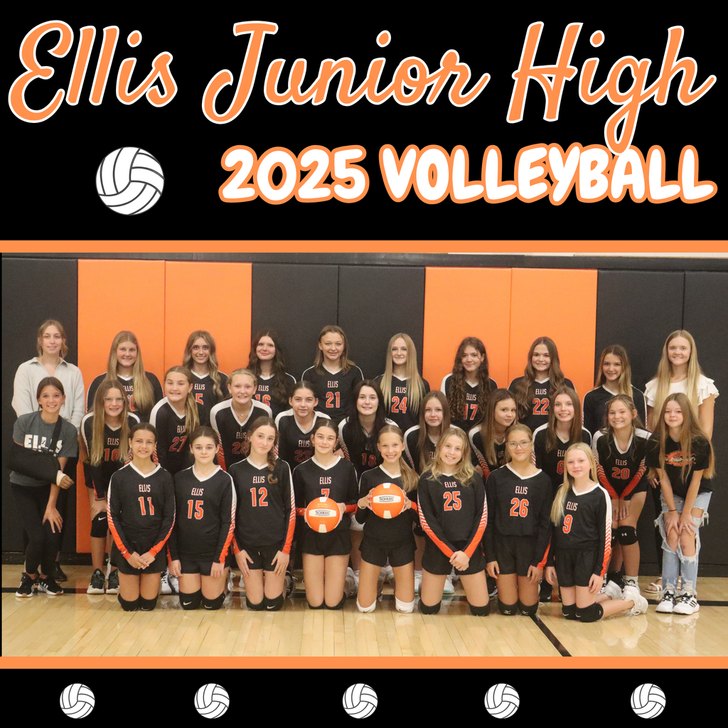 2025 EJH Volleyball Team