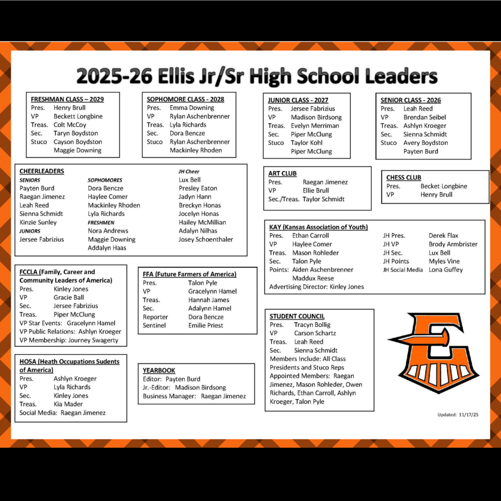 2025-26 EHS-EJH Leadership