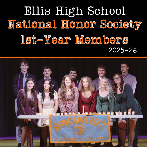 2025 National Honor Society 1st Year Members