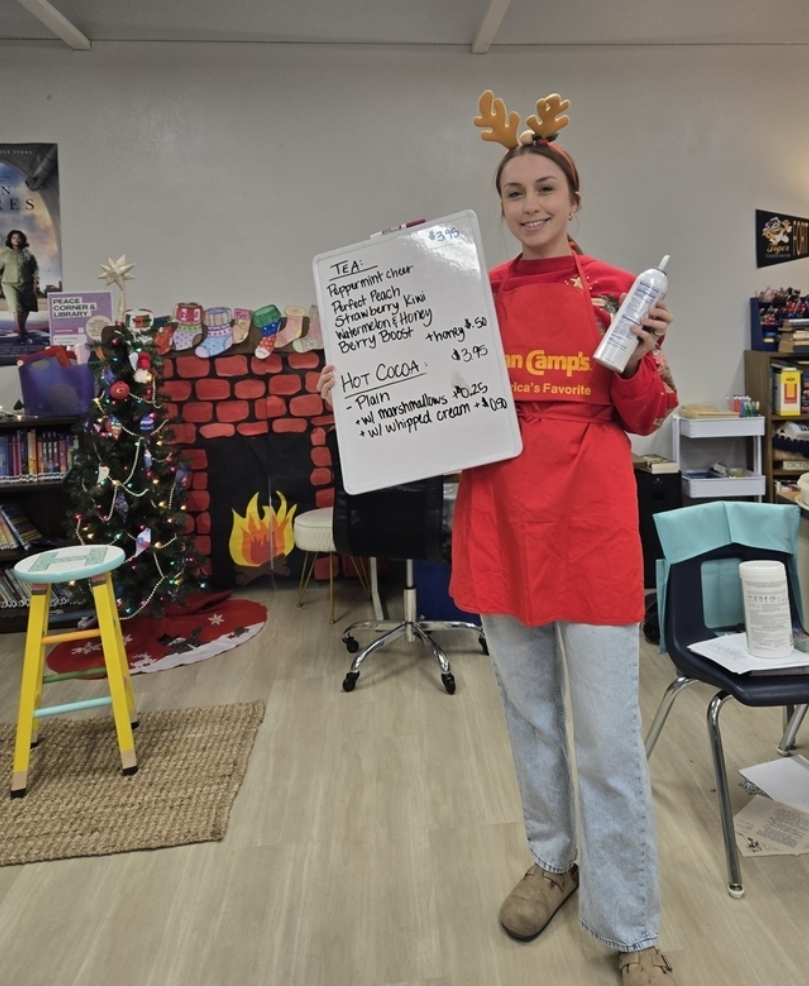 Our barista for the day