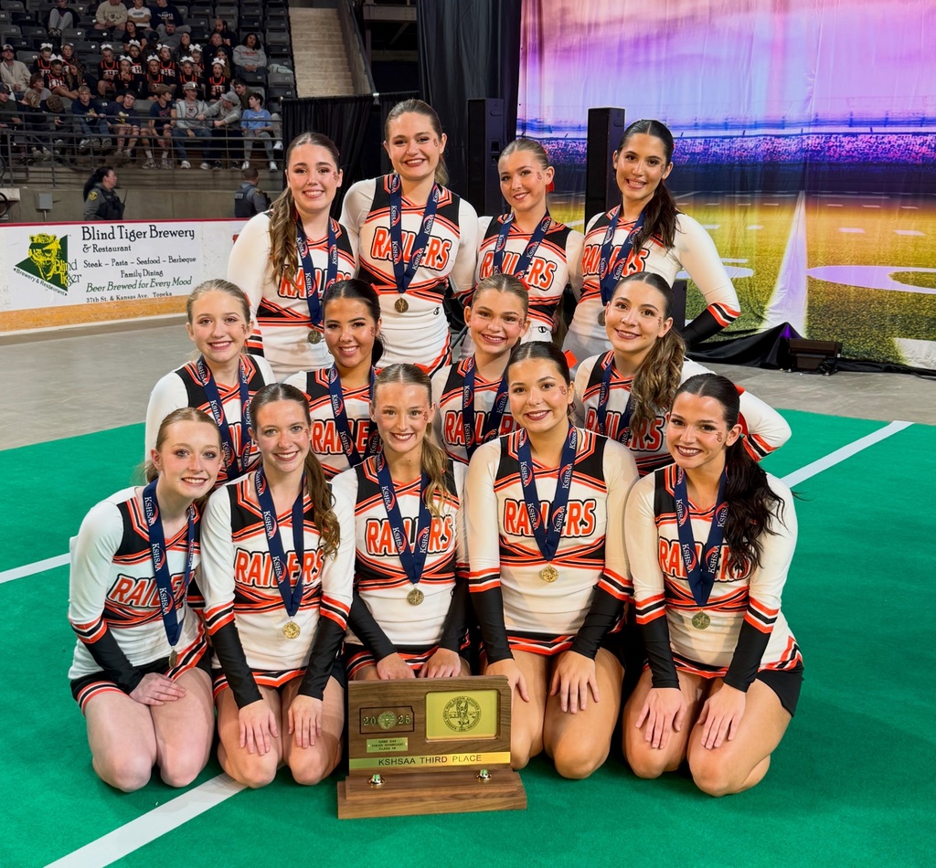 EHS Cheer - KSHSAA Game Day Championships, 3rd Place